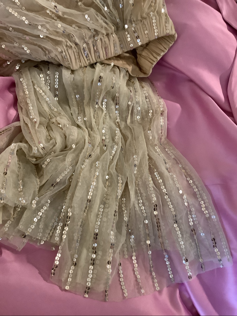 New Romantics sparkle magic set Xs like new but wrinkled - Picture 6 of 9